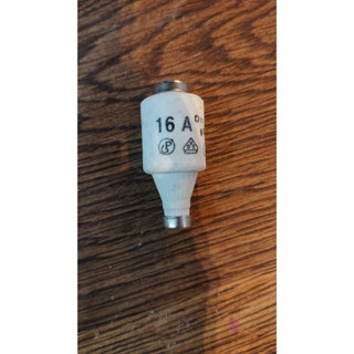 16A Bolted Tag Fuse, DII, 500V ac #ฟิวส์ขวดกระเบื้อง  ราคา/1ชิ้น #ลูกฟิวส์ กระเบื้อง