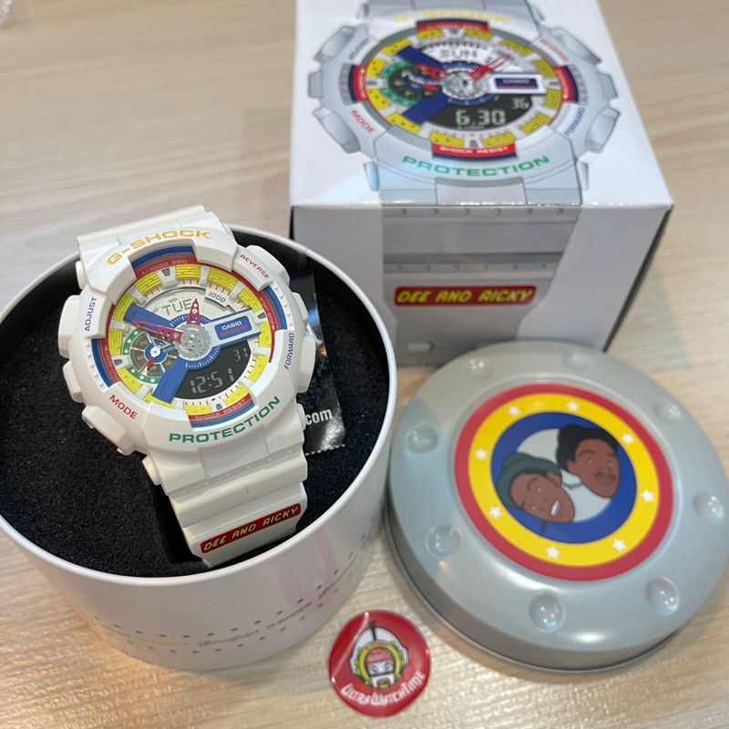 Dee&Ricky สีขาว GA-111DR-7 Limited