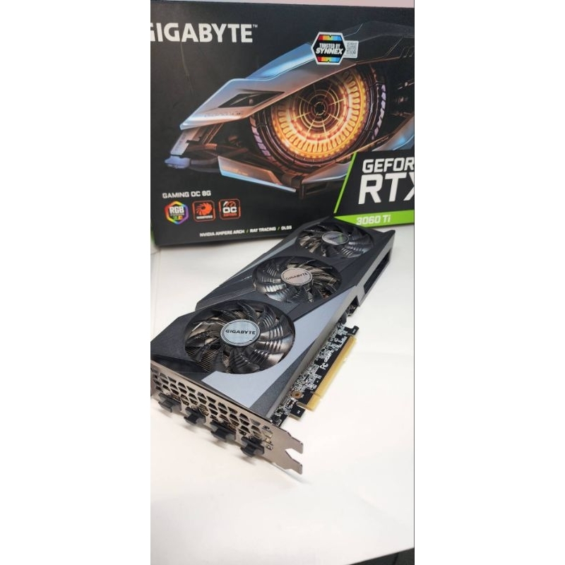 GTX 3060Ti gigabyte 3fan ประกันไทย