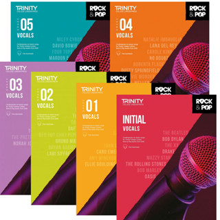 Trinity College London Rock &amp; Pop 2018 Vocals : Initial , Grade 1 - 5