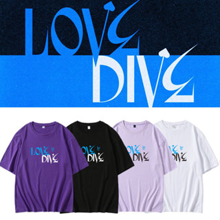 Pre เสื้อยืด IVE LOVE DIVE