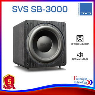 SVS SB-3000 13" Subwoofer Warranty 5 years