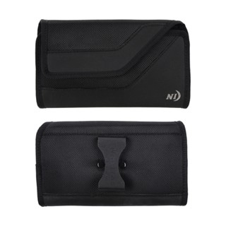 Clip Case Sideways - Black กระเป๋าเคสโทรศัพท์ ซองโทรศัพท์ติดเข็มขัด
