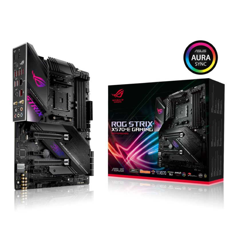 MAINBOARD (เมนบอร์ด) AM4 ASUS ROG STRIX X570-E GAMING WIFI ตัวท็อป พร้อมส่ง
