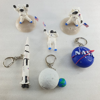 ของที่ระลึก NASA 50th Moon Landing X Niko and พวงกุญแจ ตุ๊กตุ่น นักบินอวกาศ นาซ่า Apollo 11 ยานอพอลโล่ อพอลโล่11