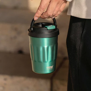 Tyeso แก้วกาแฟ แก้วเก็บอุณหภูมิ แก้วสแตนเลส304 400ml/500ml ของแท้100%