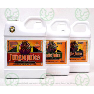 Jungle Juice 3 set 500mL MICRO GROW BLOOM Advanced Nutrients 500mL  ขวดปิดผนึกโดยผู้ผลิต