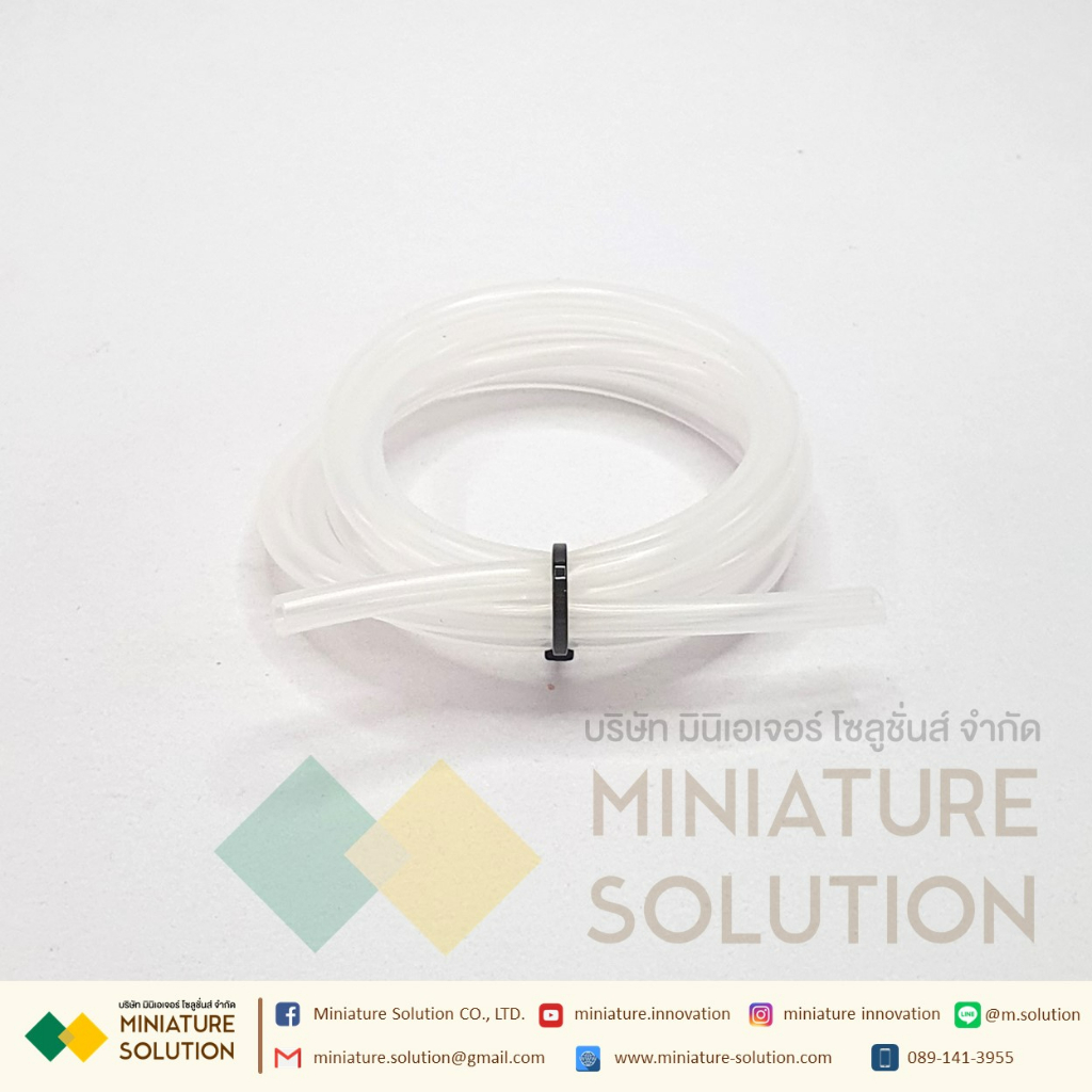 Kamoer สายยางซิลิโคนสำหรับปั๊ม เกรดอาหาร 2*4/3.2*6.4/4*6/4*7.2/2.5*4.5/ข้อต่อท่อ (1/8)(3mm) (3/16)(4