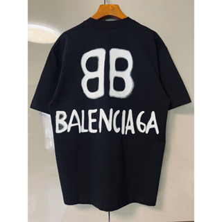 เสื้อยืด Balenciaga BB Spray T-shirts