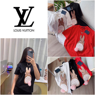 เสื้อยืดแขนสั้น LOUIS VUITTON COTTON T-SHIRT