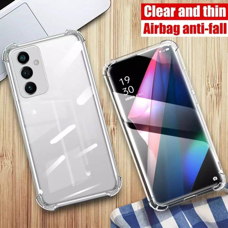 Galaxy M14 5G(ส่งในไทย)เคสTPUใสกันกระแทกแบบคลุมกล้องSamsung Galaxy A24/Galaxy A14 4G/A14 5G/A34 5G/A