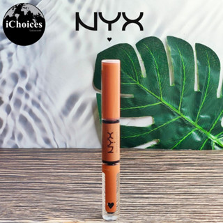 [NYX] ShineLoud Goal Crusher Gloss 3.4ml, SLHP02 นิกซ์ ลิปสติกแบบน้ำ พร้อมลิปกลอสใส