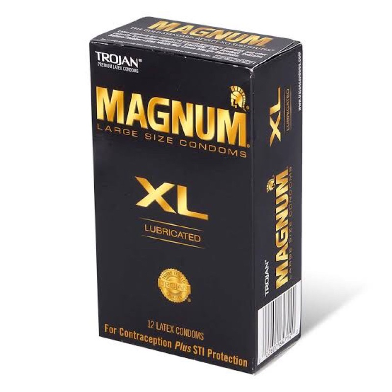 พร้อมส่ง Trojan Magnum XL Condoms 58mm 🇺🇸 American brand | ถุงยางอนามัยโทรจัน เอ็กซแอล 58 มม. Fast shipping from BKK.