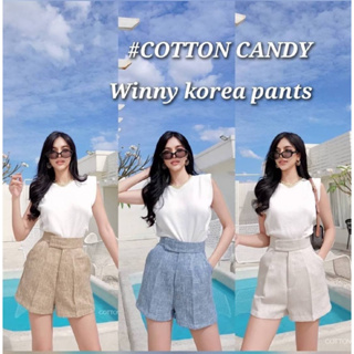 #COTTON CANDY 🍭 ขาสั้น New Winny korea pants