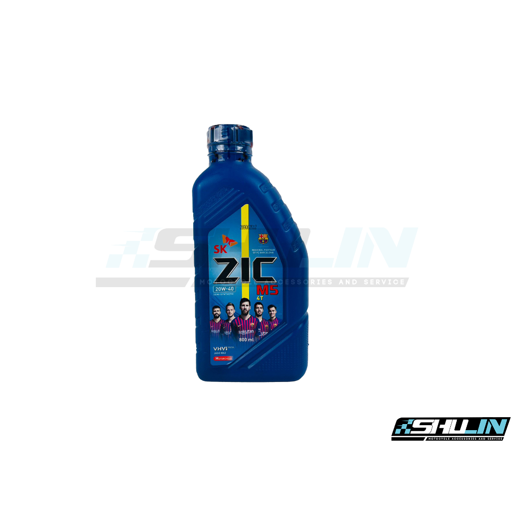 น้ำมัน ZIC M5 4T 20W-40 0.8L