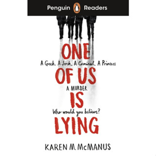 DKTODAY หนังสือ PENGUIN READERS 6:ONE OF US IS LYING+CODE