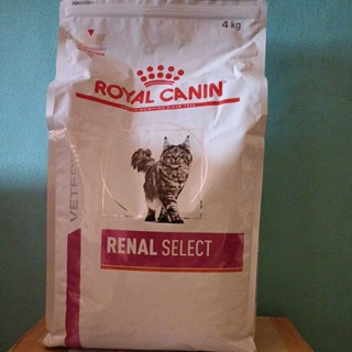 Royal Canin Renal &amp;renal select 4 kg.สำหรับแมวไต