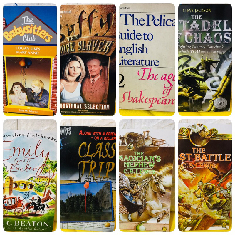 รวมปก หนังสือวรรณกรรมเยาวชนปกอ่อนมือสองเล่มหนา -ad7