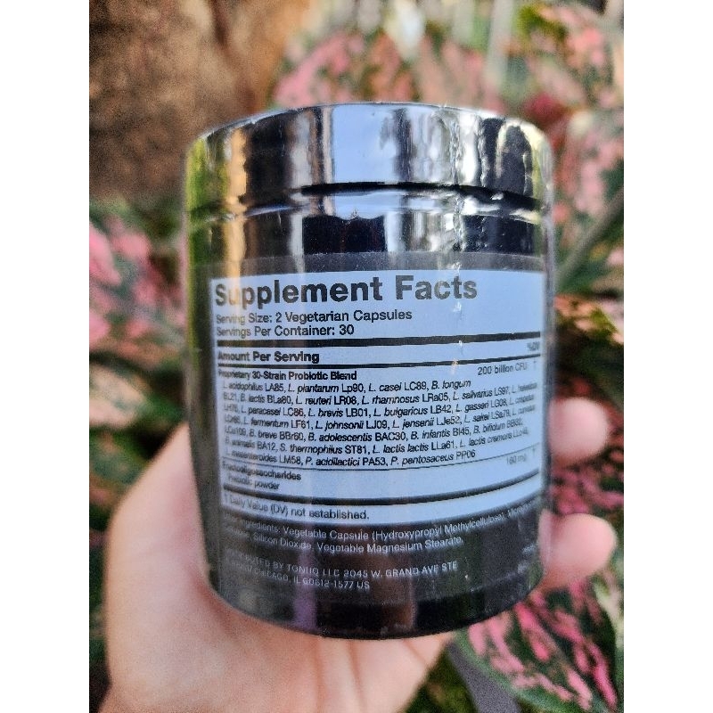 Toniiq 200 Billion CFU Probiotic, 60 Capsules - รูปที่ 3