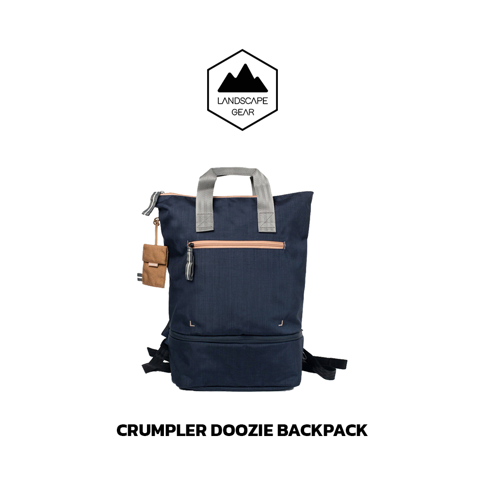 Crumpler กระเป๋ากล้อง รุ่น Doozie Backpack สี DK.Navy/Copper