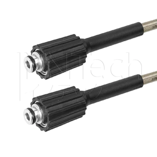 DELTON สายฉีดน้ำแรงดันสูง 7 / 8 / 10 / 15 เมตร สำหรับ เครื่องฉีดน้ำแรงดันสูง สายอัดฉีด แบบถักพิเศษ (เกลียว 22-22 มม.)