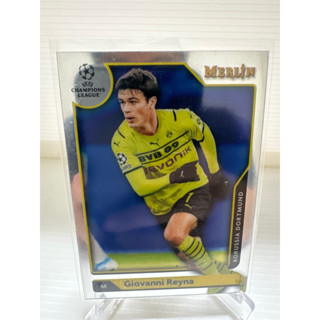 2021-22 Topps Merlin Chrome UEFA League Soccer Cards Dortmund