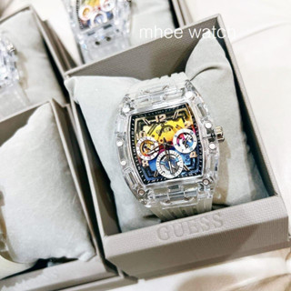 Guess Watch มาใหม่ Guess Phoenix Multi Color New Arrivals Jelly Beans RM Style GW0499G3