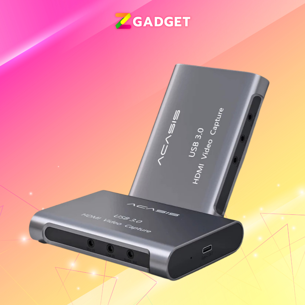 Acasis Ac-Hdu7h HDMI Video Capture Card การ์ดแคปเจอร์ การ์ดเกมส์ รองรับการเชื่อมต่อแบบ usb type-c