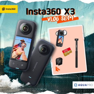 Insta360 X3 โปรโมชั่น ใหม่! Vlog Set 1 By Aquapro