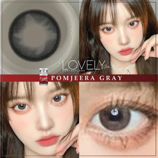 เลนส์ธรรมชาติ (lovely) คอนเเทคเลนส์ pomjeera gray