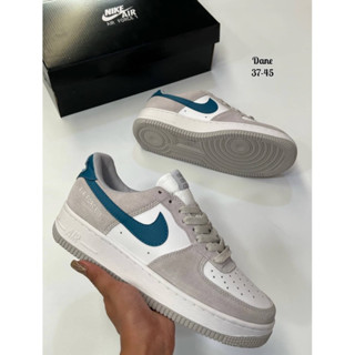 Nike Air Force 1 Low Athletic Club (size37-45) Gray x T/Blue