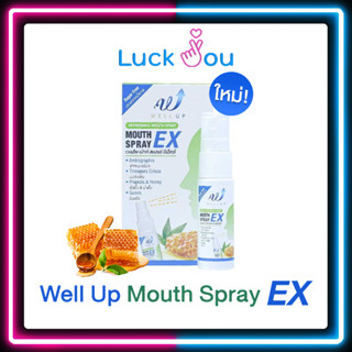 Well Up Mouth Spray EX 15ml.เวลอัพ เม้าท์ สเปรย์ อีเอ็กซ์" ตรงบริเวณที่เป็นได้เลย