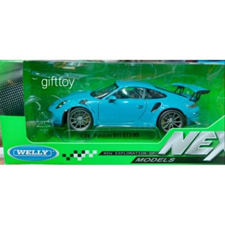 โมเดลรถเหล็ก  Porsche 911GT3RS สเกล1:24