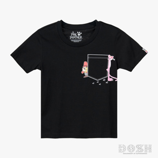 DOSH KIDS UNISEX T-SHIRTS PINK PANTHER เสื้อยืดคอกลมเด็กชาย-เด็กหญิง 9DPPBT5002-BL