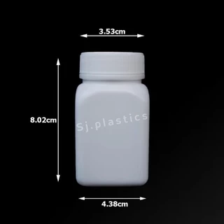 กระปุกยา​ ขวดยาเม็ด​ 100ml/แพ็ค100ชิ้น