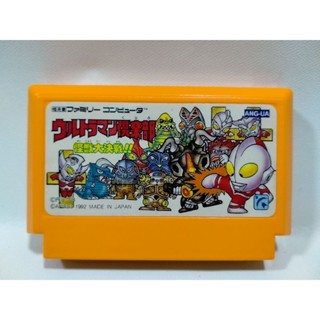 ตลับเกม Famicom เกม UntraMan Clup อมตะพลังสุดยอด เกมแนวตลุยด่านต่อสู้ผ่านด่านของเหล่าฮีโร่ ผจญภัยสุดมัน