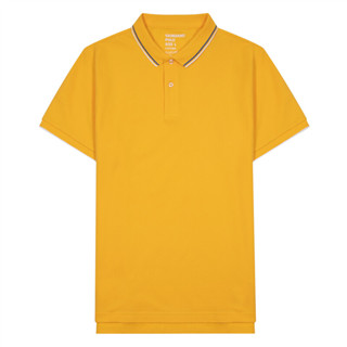 GIORDANO เสื้อโปโลผู้ชาย Mens Plain Polo 01011018