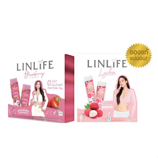 Linlife ลีนไลฟ์ รสลิ้นจี่ โปรตีนอั้มพัชราภา เจลลี่โปรตีน อร่อย ทดแทนมื้ออาหาร