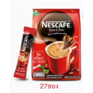 เนสกาแฟ เบลนด์ แอนด์ บรู ริช อโรมา 17.5 กรัม x 27 ซอง