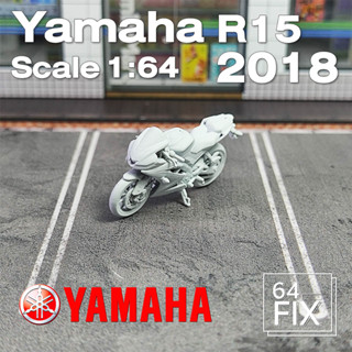 โมเดล Yamaha R15 2018  ขนาด 1:64