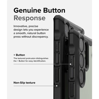 Ringke Fusion-X สำหรับ Galaxy S23 Ultra เคสกันกระแทก แบบใส
