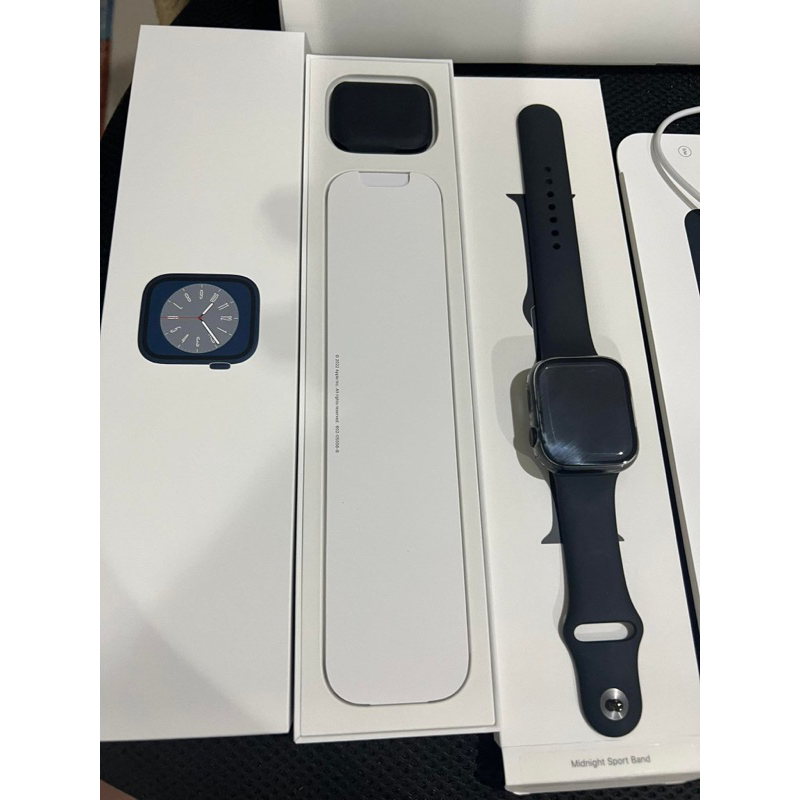 Applewatch series8 45mm GPS+Cellular สีMidnight