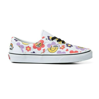 [ของแท้ ส่งฟรี จากไทย] VANS ERA - RADICALLY HAPPY TRUE WHITE