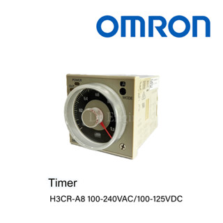 Timer หน่วงเวลา H3CR-G8EL 100-120v ,Timer H3CR-H8RL 200-240v ,Timer H3CR-A8 100-240VAC / 100-125VDC ยี่ห้อ omron