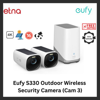 Eufy S330 กล้องรักษาความปลอดภัย ไร้สาย พลังงานแสงอาทิตย์ (กล้อง 3)