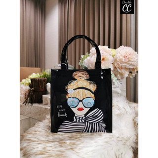 (แท้ 💯%‼ from Factory) Dont Miss! Ha London Top-handle Shopping Bag