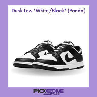 [พรีออเดอร์] NIKE DUNK LOW PANDA WHITE BLACK ของแท้