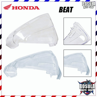 เหมาะสำหรับ Honda BEAT ฝาครอบกรองอากาศรถจักรยานยนต์ วัสดุพีซีโปร่งใส