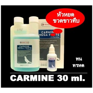 VSL Carmine เสริมความทนทาน ป้องกันตะคริว สร้างกำลังสะสม แบ่งขาย ขวดทึบหัวหยด 30 ml.