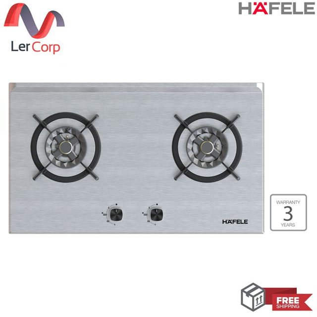 (HAFELE) GAS HOB PLUS+ SERIES เตาแก๊ส พลัส+ ซีรีย์ รุ่น ELIO (495.06.163)